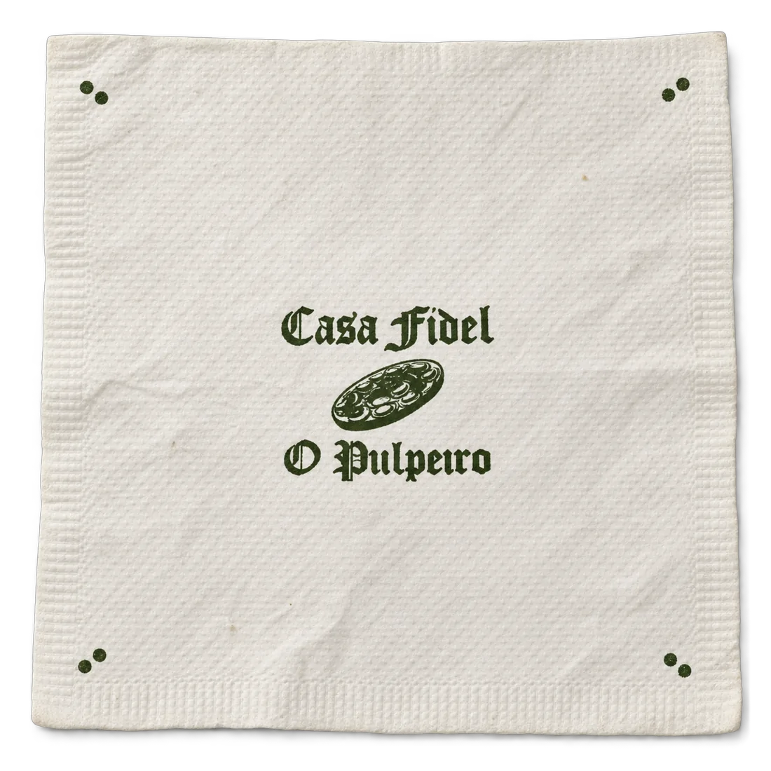 Servilleta de Casa Fidel O'Pulpeiro
