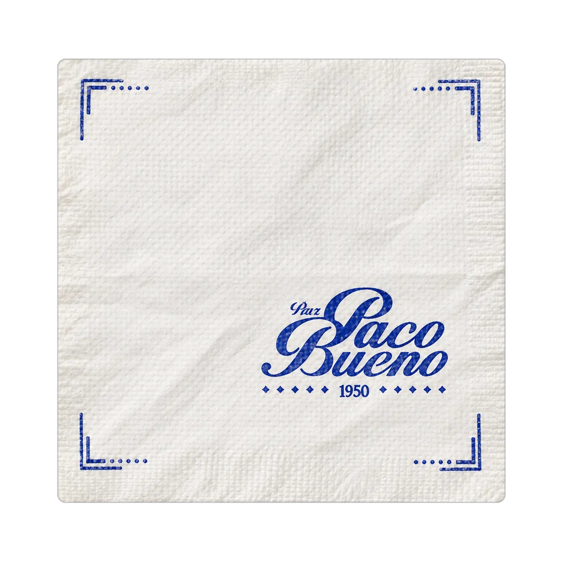 Servilleta de Paco Bueno